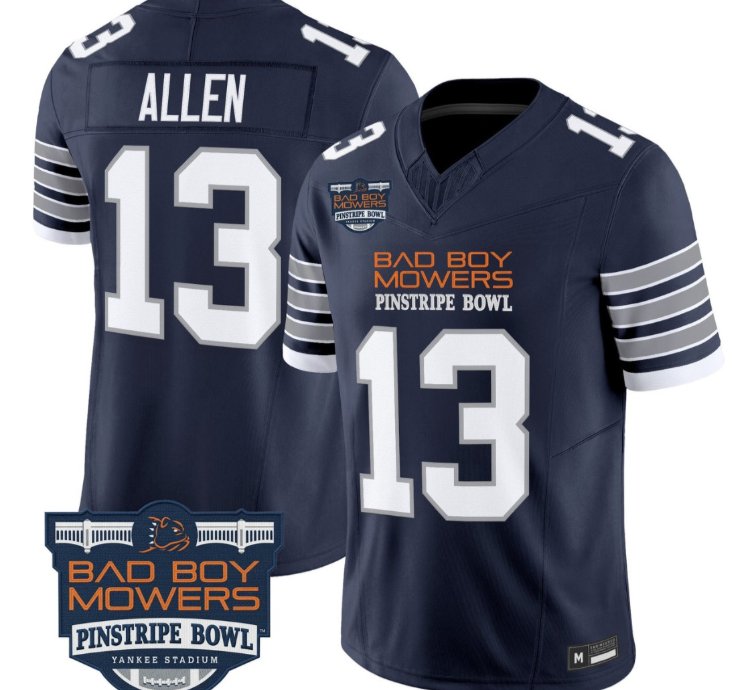 Kaytron Allen Jersey 13 Penn State 2025 Pinstripe Bowl Vapor Stitched Navy