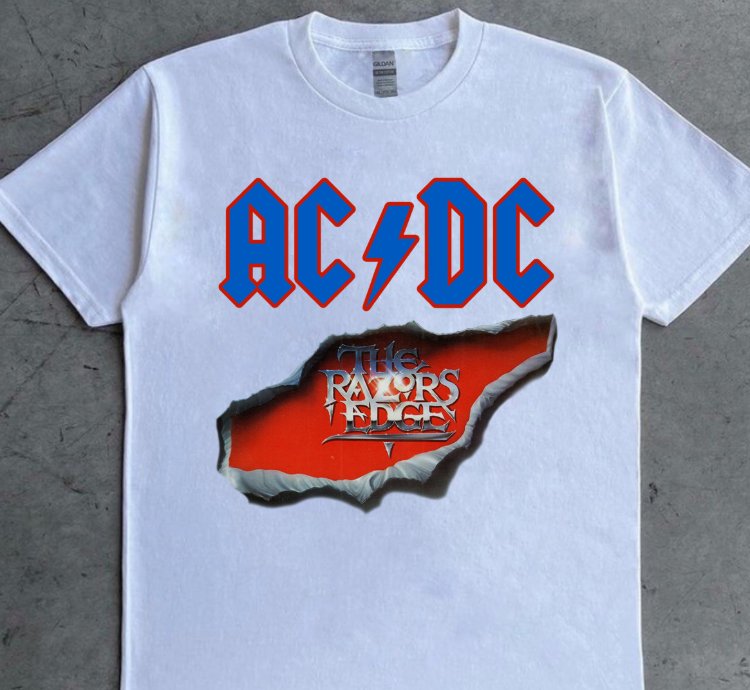 Acdc The Razor Edge Mens T Shirt