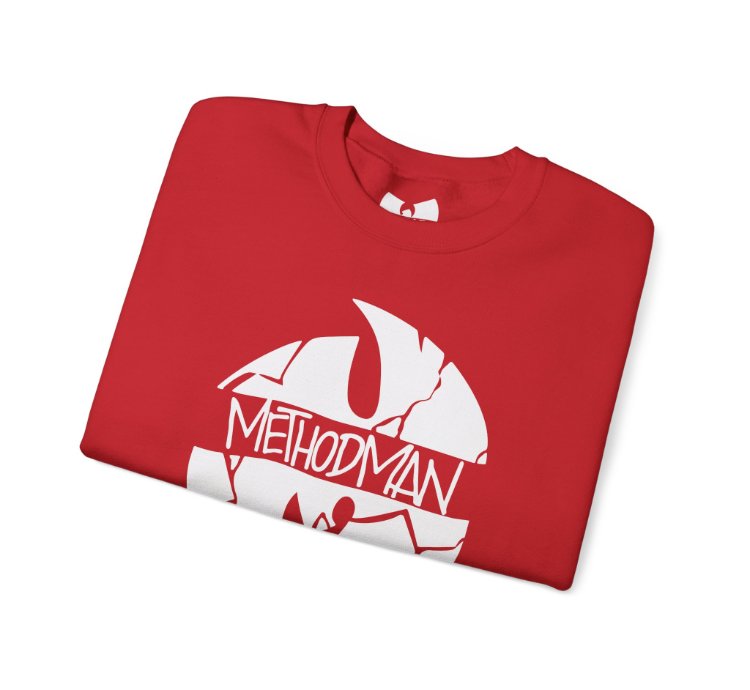 Wu-tang Clan Method Man Red Sweatshirt - Size Usa