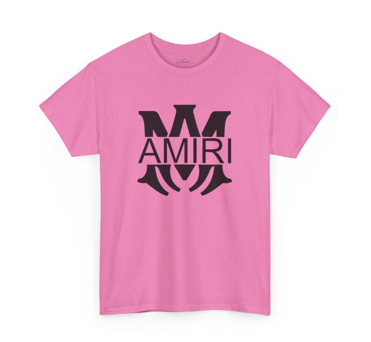 Am Amiri Logo Azalea T-shirt - Size Usa 12