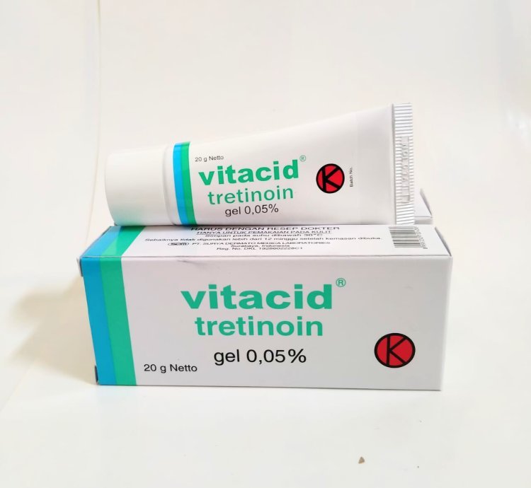 Vitacid Tretinoin Gel 005 Powerful Acne Treatment