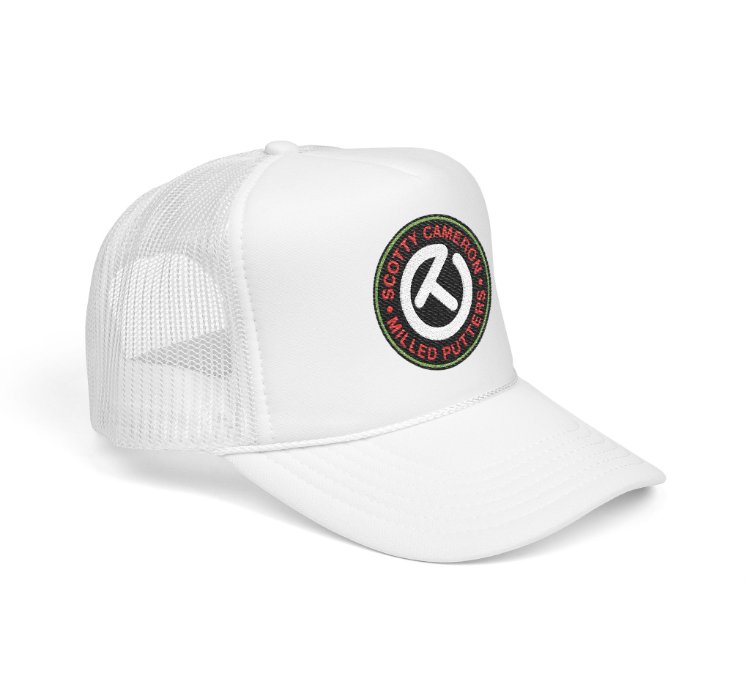 Scotty Cameron Milled Putters Golf Circle T Hat White