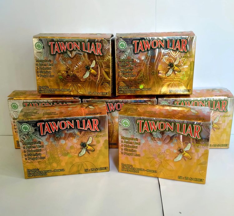 Tawon Liar Capsules Herbal Original For Immunity Stamina