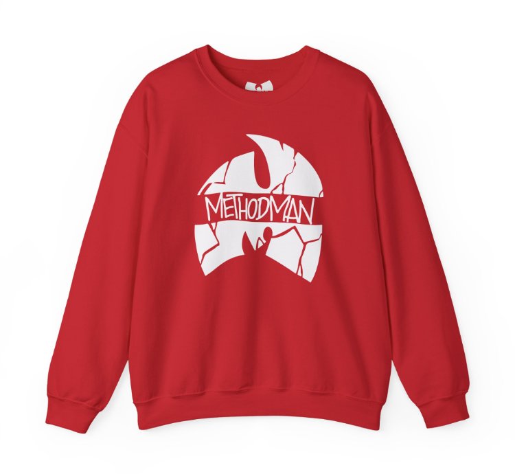 Wu-tang Clan Method Man Red Sweatshirt - Size Usa