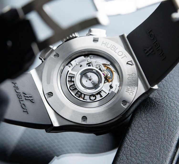 Hublot Classic Fusion Chronograph Opaline 2023 Titanium Rubber Automatic 45mm