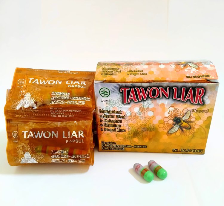 Tawon Liar Capsules Herbal Original For Immunity Stamina