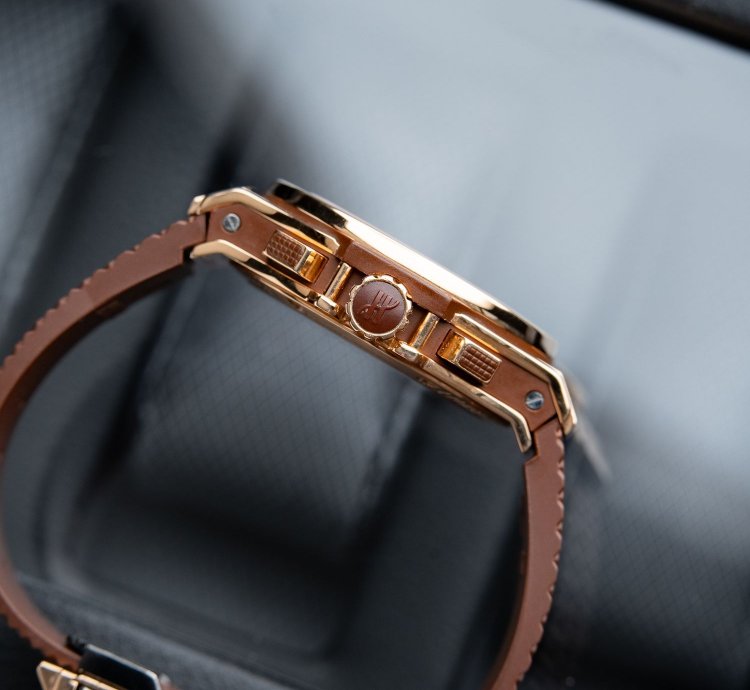Hublot Big Bang Cappuccino Rose Gold Chocolate Dial Chronograph Rubber 41mm
