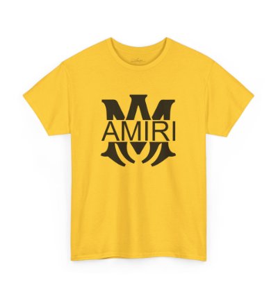 Am Amiri Logo Daisy T-shirt - Size Usa 12