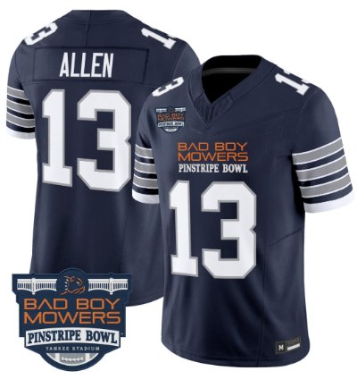 Kaytron Allen Jersey 13 Penn State 2025 Pinstripe Bowl Vapor Stitched Navy