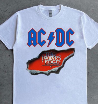 Acdc The Razor Edge Mens T Shirt