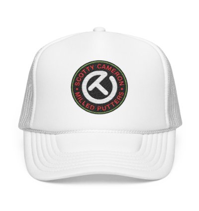 Scotty Cameron Milled Putters Golf Circle T Hat White
