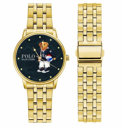 Polo Bear D82 Military Basket Metal Gold