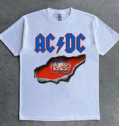 Acdc The Razor Edge Mens T Shirt