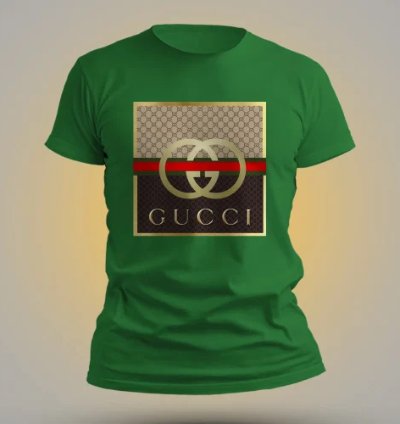 Gucci Art Logo Shirt Usa Size S-5xl Green