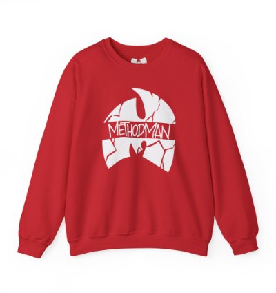Wu-tang Clan Method Man Red Sweatshirt - Size Usa