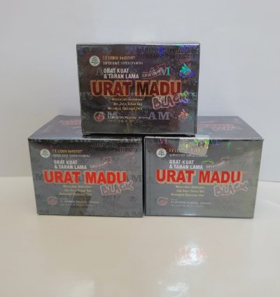 Urat Madu Black Supplements For Men 5 Box