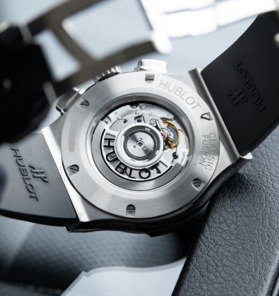 Hublot Classic Fusion Chronograph Opaline 2023 Titanium Rubber Automatic 45mm