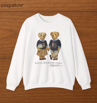 Ralph Lauren Polo Bear Performance Sweatshirt - Basic White