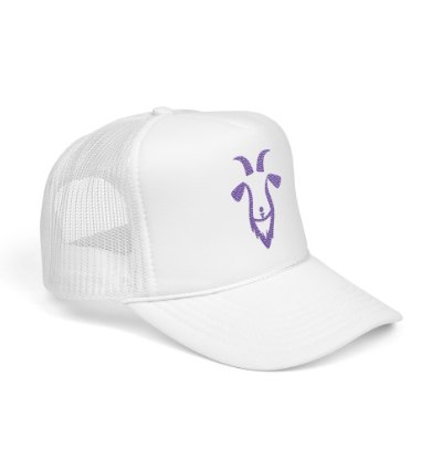 Rangegoats Adults Golf Hat White