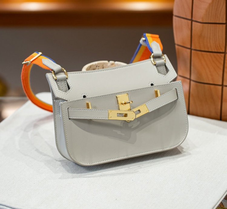 Hermes Jypsiere Mini Bag Gold Hardware Beton