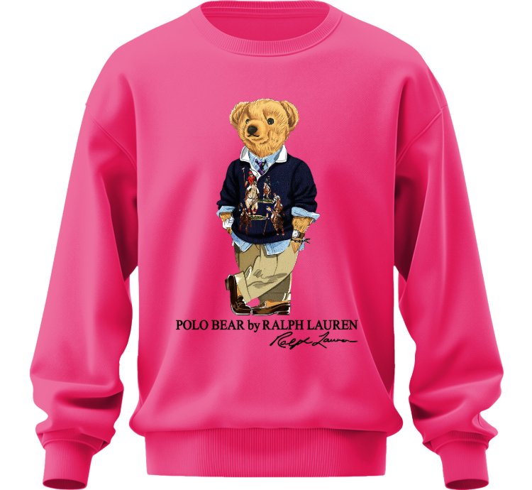 Polo Bear Tuxedo Sweatshirt Jk03 Usa Size Heliconia