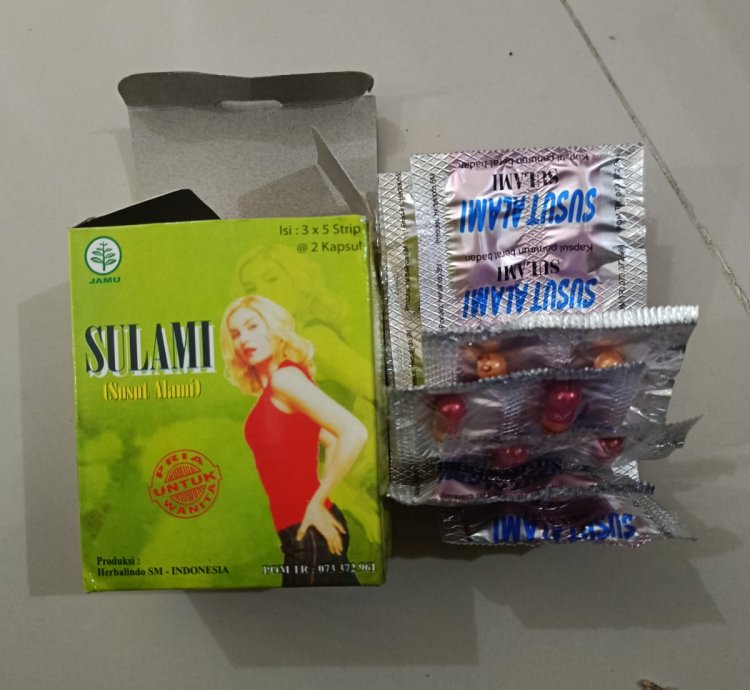 Sulami Capsule Natural Body Slimmingg 100 Originals 1 Box
