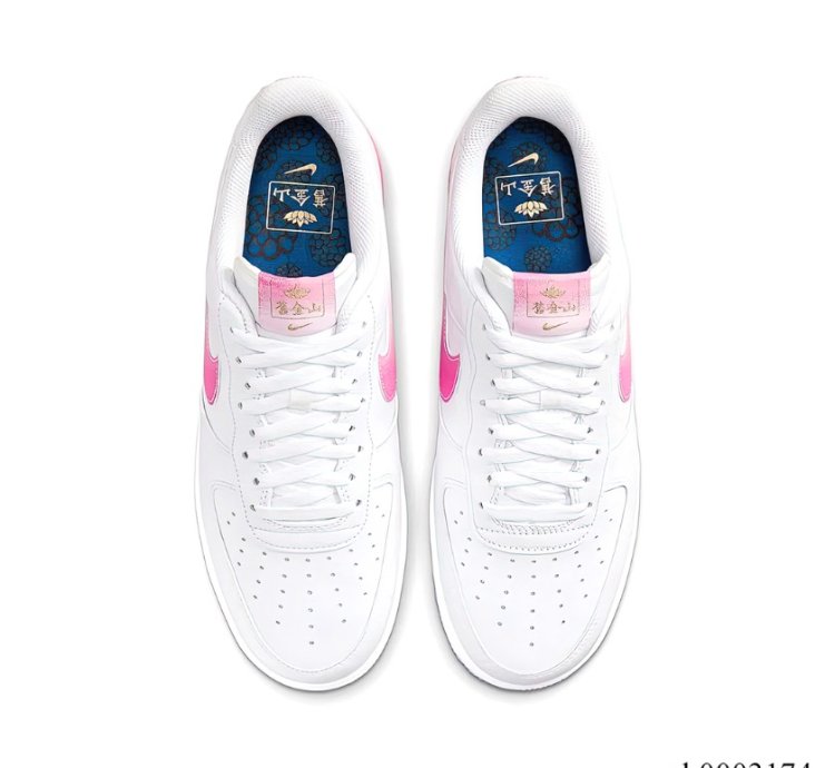 Air Force 1 Low Flower Lotus Shoes Sneakers