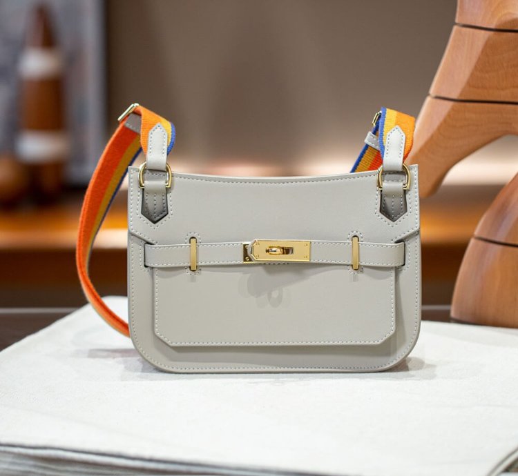 Hermes Jypsiere Mini Bag Gold Hardware Beton