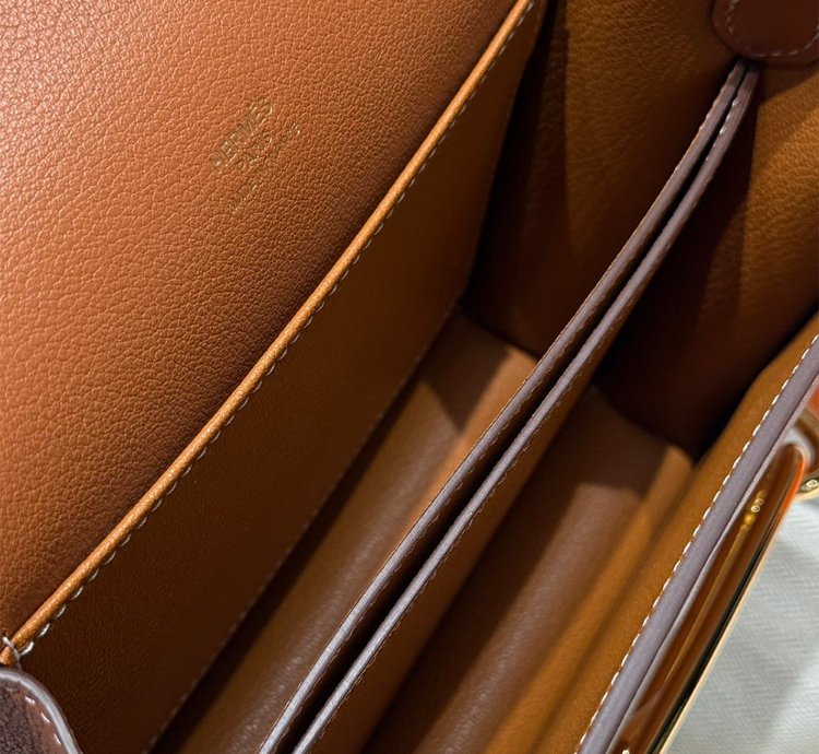Hermes Roulis Mini Bag Gold Hardware Gold