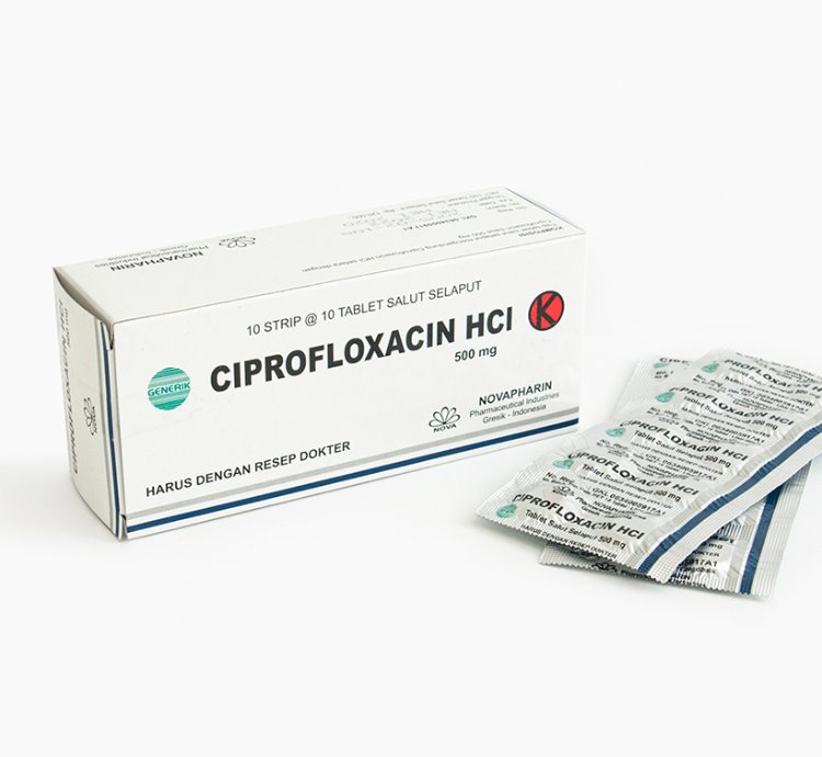 Ciprofloxacin 100 Tablet Antibiotic Original Product