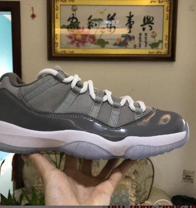 Air Jordan 11 Low Cool Grey Shoes Sneakers