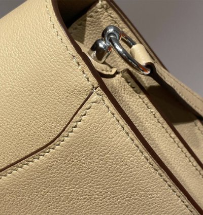 Hermes Roulis Mini Bag Palladium Hardware Poussiere