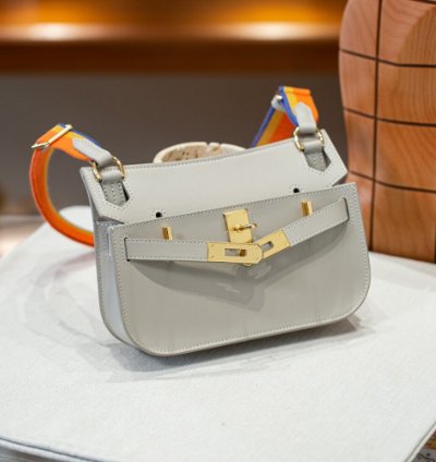 Hermes Jypsiere Mini Bag Gold Hardware Beton