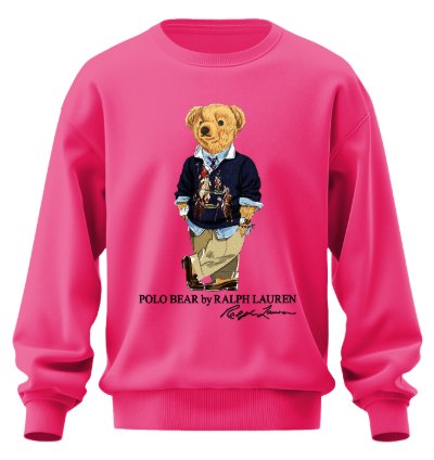 Polo Bear Tuxedo Sweatshirt Jk03 Usa Size Heliconia