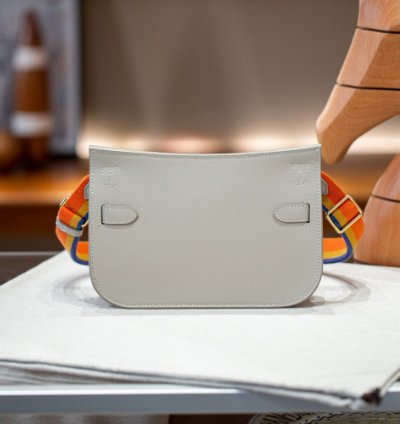 Hermes Jypsiere Mini Bag Gold Hardware Beton