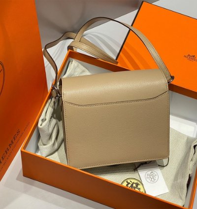 Hermes Roulis Mini Bag Palladium Hardware Poussiere