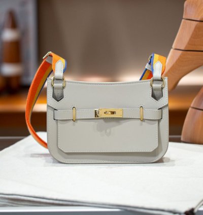 Hermes Jypsiere Mini Bag Gold Hardware Beton