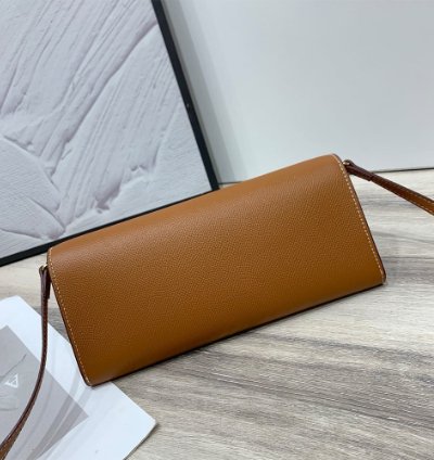 Hermes Maillon To Go Wallet Gold Plated Tan