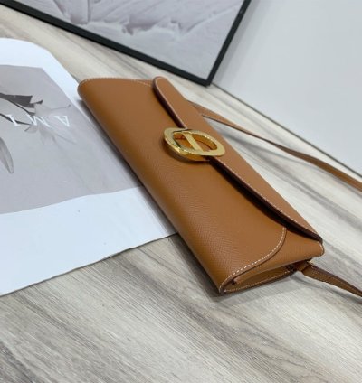 Hermes Maillon To Go Wallet Gold Plated Tan