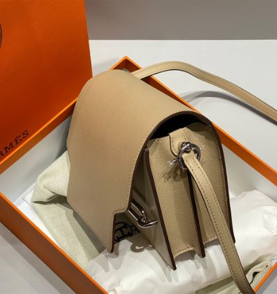 Hermes Roulis Mini Bag Palladium Hardware Poussiere