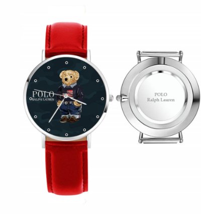 Polo Military Bear Us Gr79 Red Leather