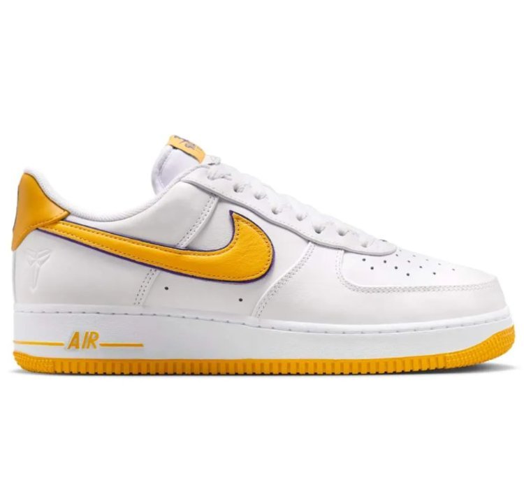 Kobe Bryant X Af 1 Low Lakers Home Shoes