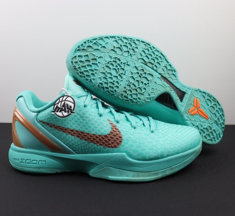 Jalen Brunson X Nike Kobe 6 Protro - Statue Of Liberty
