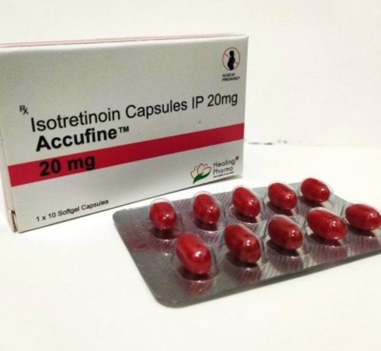 Isotretinoin Capsules 20mg Accufine 5 Box