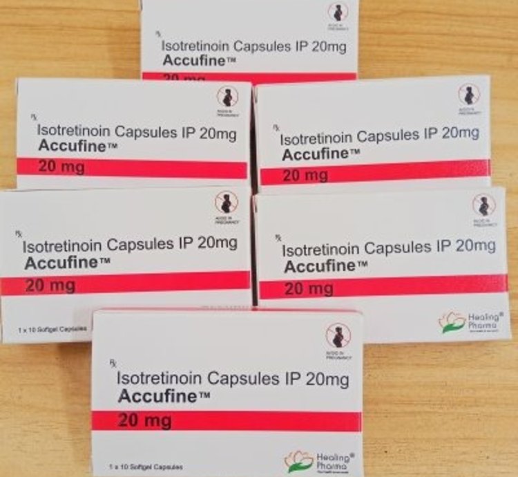Isotretinoin Capsules 20mg Accufine 5 Box