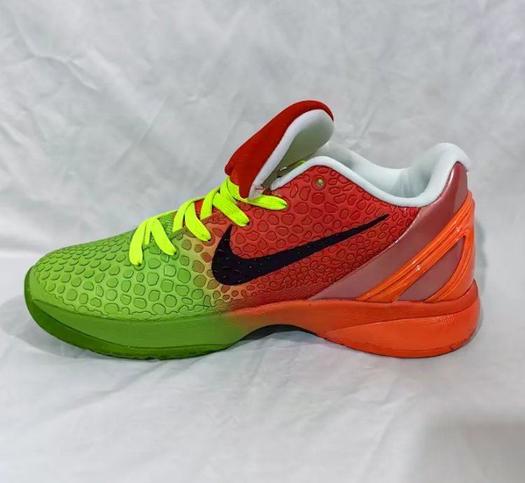 Kobe 6 Protro Grinch Custom Shoes