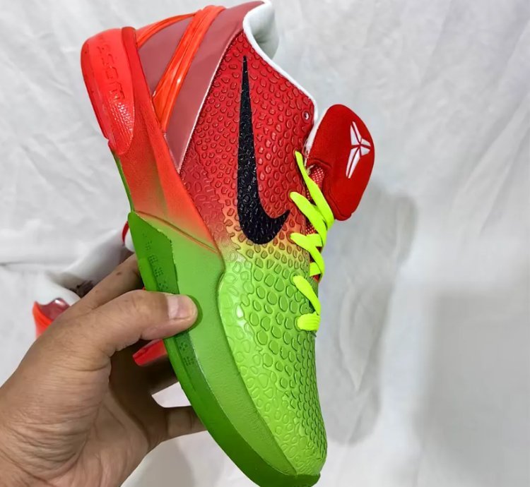Kobe 6 Protro Grinch Custom Shoes