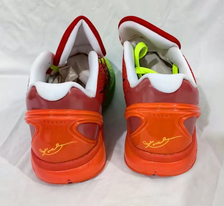 Kobe 6 Protro Grinch Custom Shoes