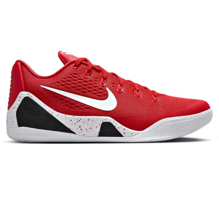 Kobe 9 Elite Low Em Protro University Red Shoes