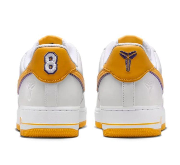 Kobe Bryant X Af 1 Low Lakers Home Shoes